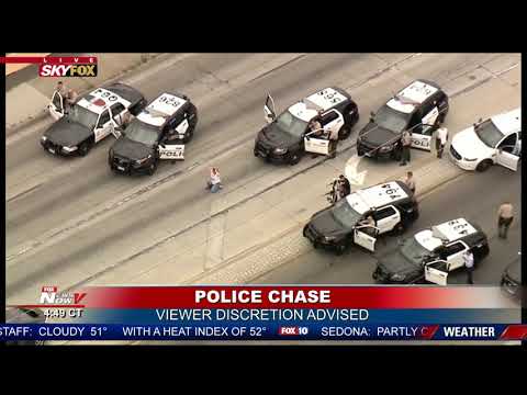 Graphic Ending To Police Chase in California