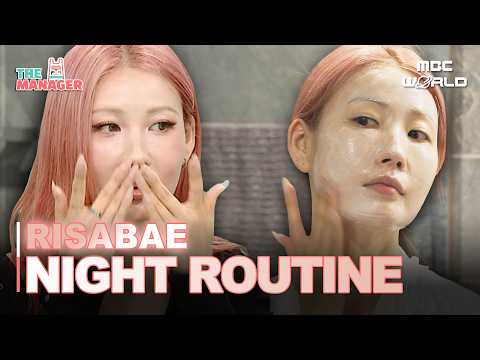 [Sub] NIGHT ROUTINE of Korea's Top Makeup Artist, Risabae 🌙✨ #NIGHTROUTINE #RISABAE