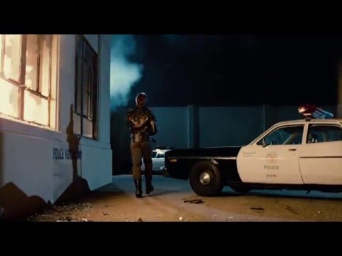 The Terminator Police Shootout MGM Mono Track Restored