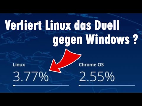 Linux Marktanteil unter 4% und fällt weiter - 10 Gründe
