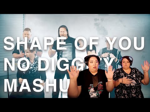 REACTING TO VOICEPLAY - SHAPE OF YOU & NO DIGGITY MASHUP FT. MATTHEW DARREN