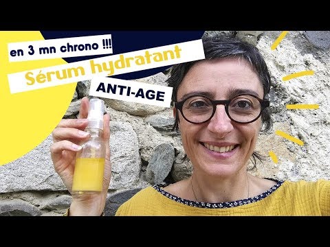 COMMENT FAIRE UN SERUM ANTI-AGE ET HYDRATANT EN 3 MN ?