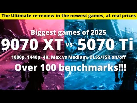 RX 9070 XT vs RTX 5070 Ti- The Ultimate (re-Review)!!!