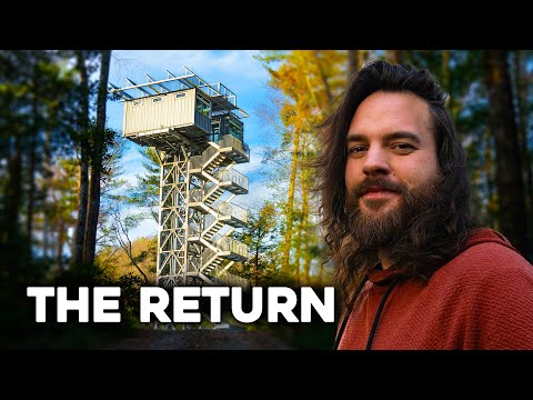 OVERNIGHT in Cozy Lookout Tower