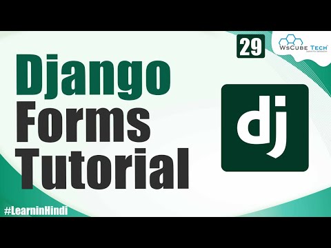 FORM Tutorials in Django For Beginners | Django Tutorial for Beginners
