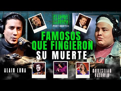 FAMOSOS QUE FINGIRON SU MUERTE FT. @Videntechristianvalerio