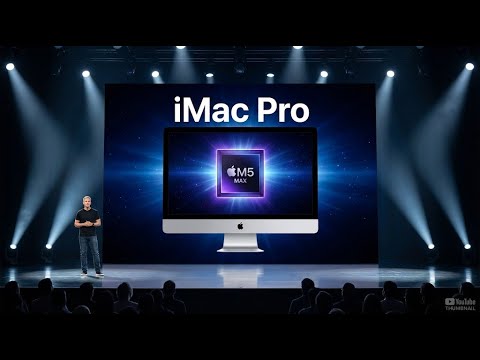iMac Pro (2026) — The 32" Beast is FINALLY Coming! (M5 Max Leaks)