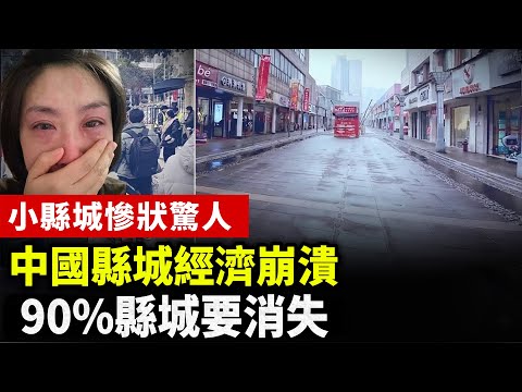 [China's Economy] The economy of Chinese county towns is collapsing! 90% of county towns are abou...
