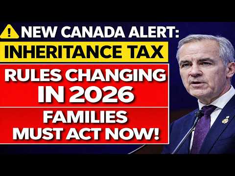 ⚠️ New Inheritance Tax Rules in Canada for 2026 – What Families Should Know Now