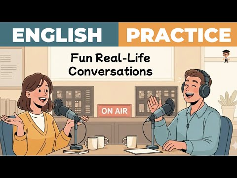 Funny English Conversation Practice 😄 | Real Stories to Speak English Naturally | English Podcast