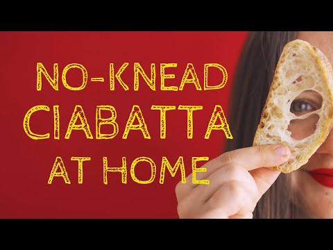 No-Knead Sourdough Ciabatta | Easy Bakery-Style Bread at Home|  Ep 3