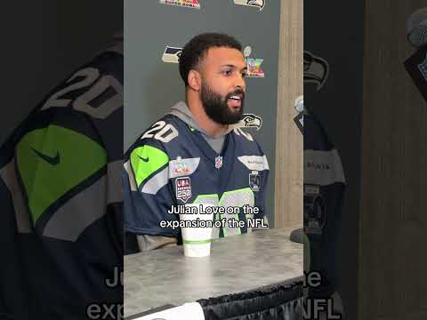Julian Love from the Seattle Seahawks Seahawks