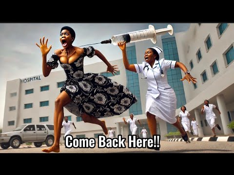 Crazy Girl Refuses To Take Injection & Meds Until She Met Her Match... #africantales #folktales