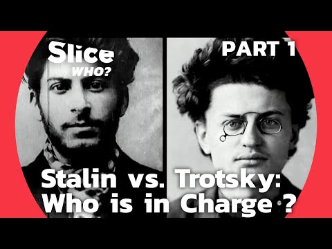 Stalin vs. Trotsky: The Showdown for USSR Control After Lenin’s Death | PART 1| SLICE WHO