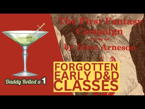 D&D's Forgotten Classes