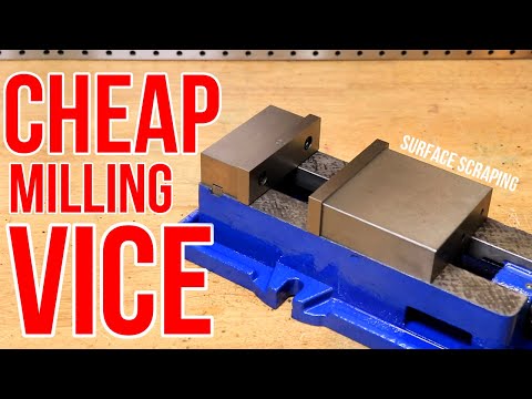 My Cheap Milling Vice Has Issues. Can I fix It? (Surface Scraping)
