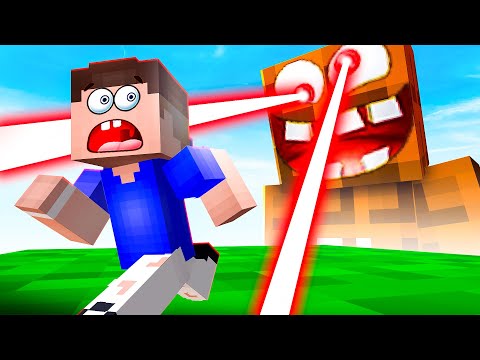 УБЕГИ ОТ ГИГАНТА ЛЁНИ В МАЙНКРАФТ!