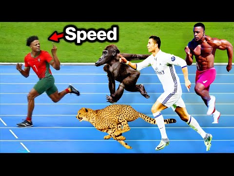 IShowSpeed vs Ronaldo – The Speed Test Shocked Me😱