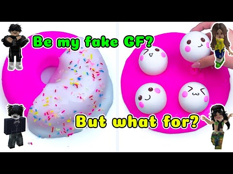 TEXT To Speech Emoji Groupchat Conversations | Why My Crush Suddenly Asked Me To Be His Fake GF