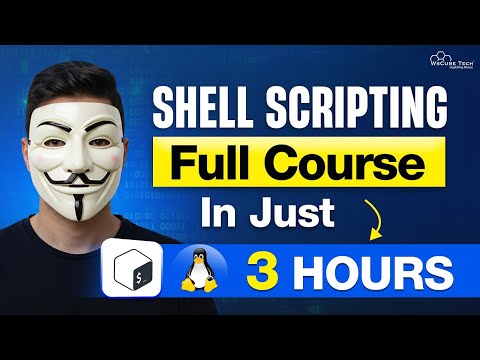 Complete Shell Scripting Course Step-by-Step| Learn Bash from Scratch 2025