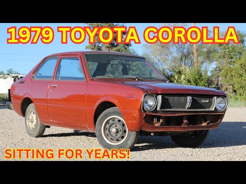 Engine Swapping My ABANDONED 1979 Toyota Corolla - First Start