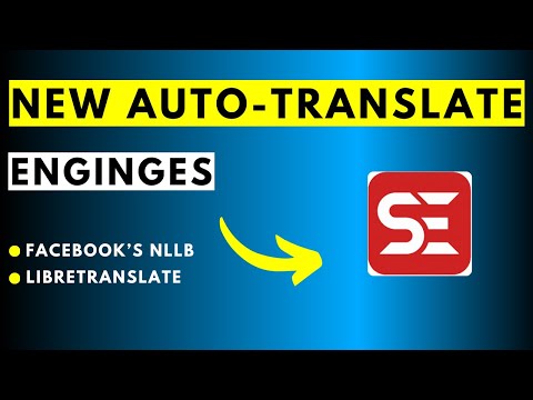 New Auto-Translate Engines in Subtitle Edit - Facebook's NLLB and LibreTranslate