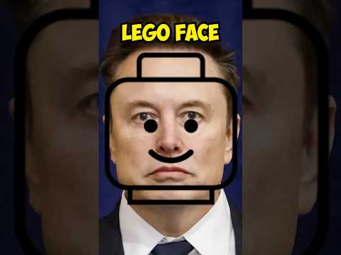 Elon Musk as a LEGO Minifigure 💀