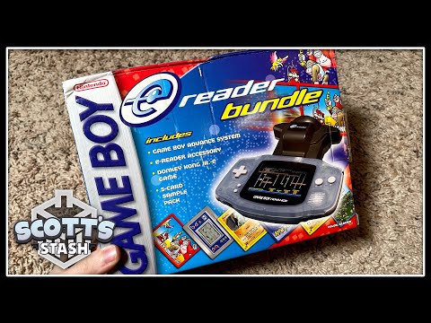 The Game Boy Advance e-Reader Bundle