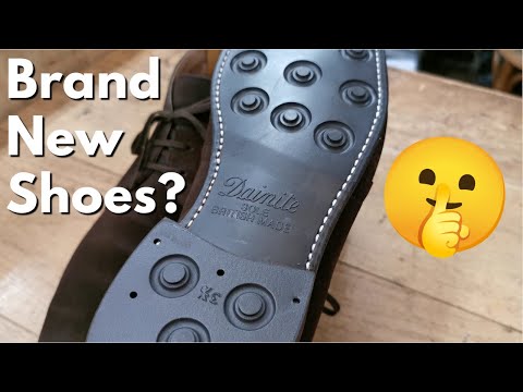 The sole that brings shoes BACK to LIFE ! Full sole repair and suede boots care