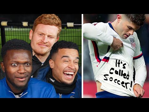 British footballers react to World Cup memes!