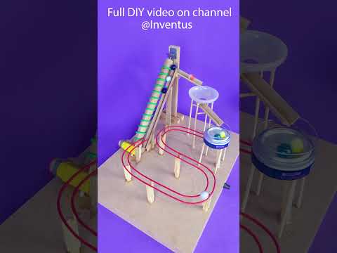 DIY Marble Machine made with Materials Recyclables