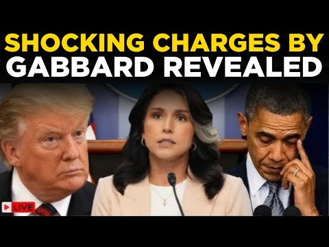 US News LIVE: Tulsi Gabbard Reveals Bombshell Claims, Trump Orders Urgent Obama Arrest