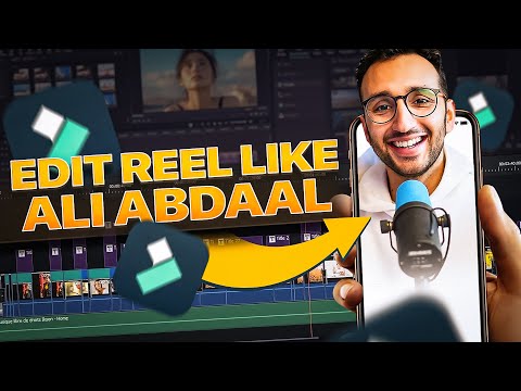 Edit Your Reel Videos Like Ali Abdaal with Filmora | AI Sound Effects & AI Image Features