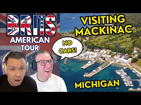BRITS REACT to 12 Things to Do Mackinac Island | What to Expect + Where to Stay