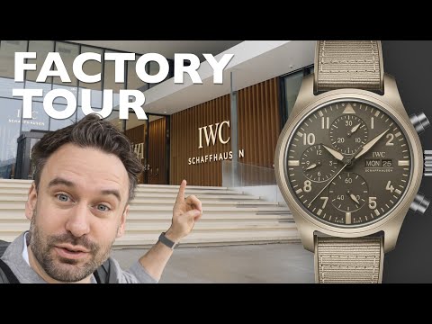 Inside IWC's watch factory