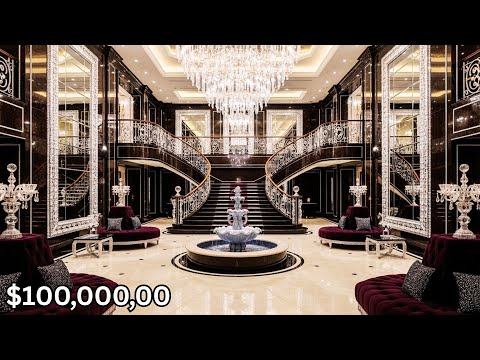 LUXURY Home Tour: $100 Million Mansion with INSANE Crystal Details 😱💰