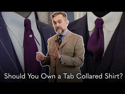 The Tab Collar Shirt – A Symbol of Tailored Rebellion