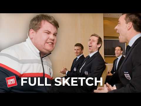 Smithy meets the England Football Team | Comic Relief