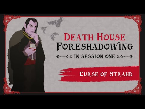 Death House's Brilliant Foreshadowing in Curse of Strahd ☠ D&D 5e Storytelling Tips for DMs 📝