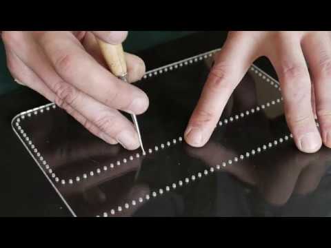 FREE PATTERN LEATHER CRAFT. MAKING ZIPPER (Мастер-класс по изготовлению портмоне на молнии Зиппер).