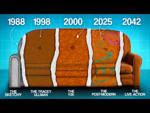 The Evolution of Simpsons Couch Gags..