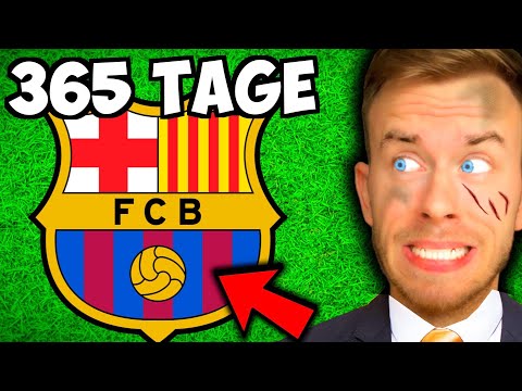Ich habe 365 Tage als FC BARCELONA Trainer überlebt! ⚽️🙏