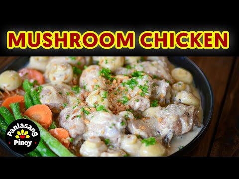 Mushroom Chicken | Creamy Chicken with Mushrooms