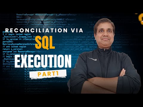 Data Reconciliation in Pure SQL(Execution) - Part 1