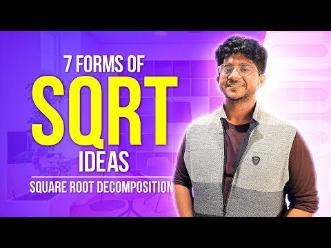 Square root decomposition topic summary | Competitive Programming | Vivek Gupta | Advanced