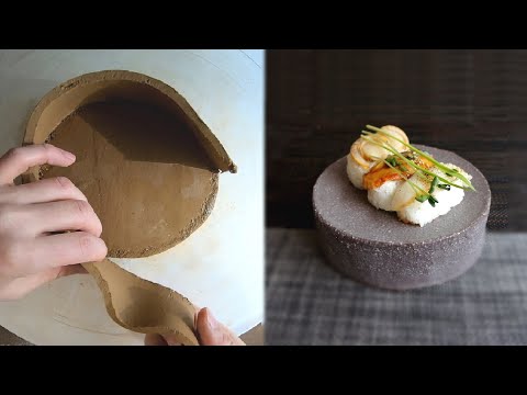 맷돌 비슷한 투박한 접시 만들기 Making a Millstone Shaped Rusty Plate