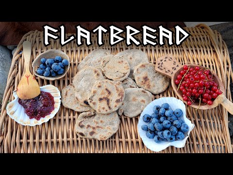Flatbread | Viking Bread | Viking Food and Cooking | How To Make Viking Bread