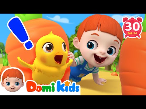 五只小雞走丟了 + 更多兒歌🎵 | 五只小雞做遊戲 | 兒童兒歌 | 人氣兒歌 | TOP兒歌 | 寶貝多米