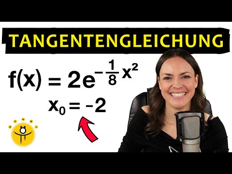 Tangentengleichung Abitur – Gleichung einer TANGENTE aufstellen