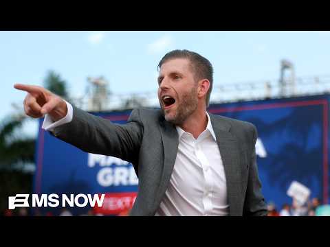 ‘Incredible grift’: Rep. Garcia criticizes Eric Trump’s $24 million Pentagon contract